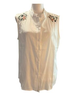 SHEIN super cool white sleeveless top